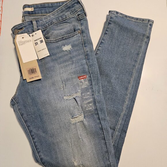 Levi's Denim - Levi's Distressed Skinny Jeans 31/30